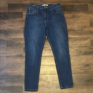 Levi's Dark Indigo Women’s 721 High Rise Skinny Jeans